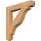 Ekena Millwork Funston Craftsman Smooth Bracket, Western Red Cedar, 5 1/2"W x 38"D x 38"H BKT06X38X38FST04SWR - alternate 1